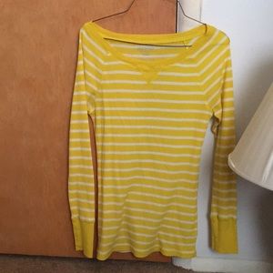 Thermal material long sleeve blouse